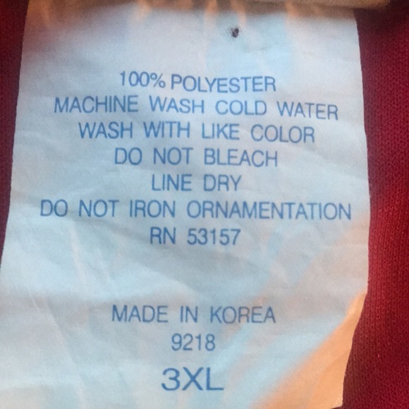 Bullets Hardwood Classic NBA 1/4 zip 3XL Warm Up - Picture 9 of 11